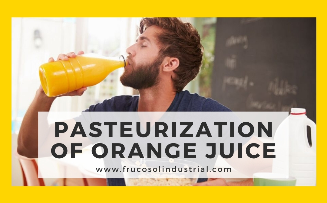 Pasteurization of orange juice