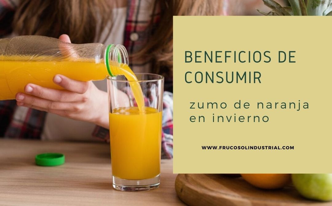 Beneficios de consumir zumo de naranja en invierno.